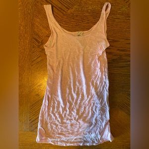 Light pink pajama tank top small